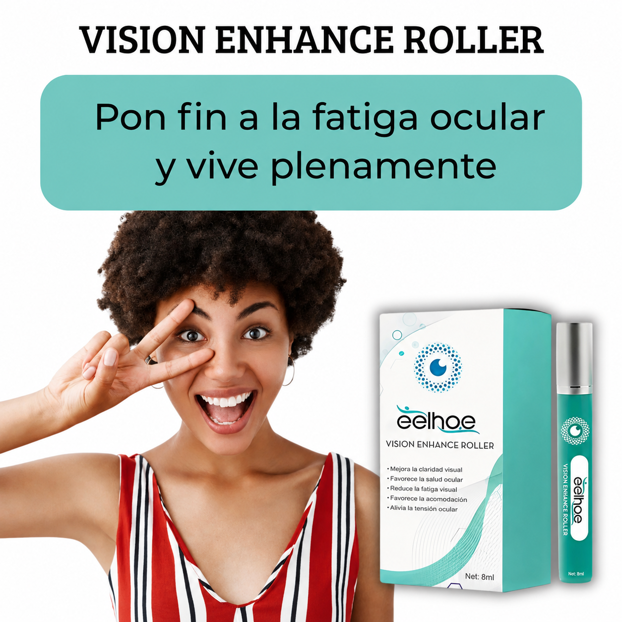 Vision Enhance Roller – Alivio para Ojos Cansados