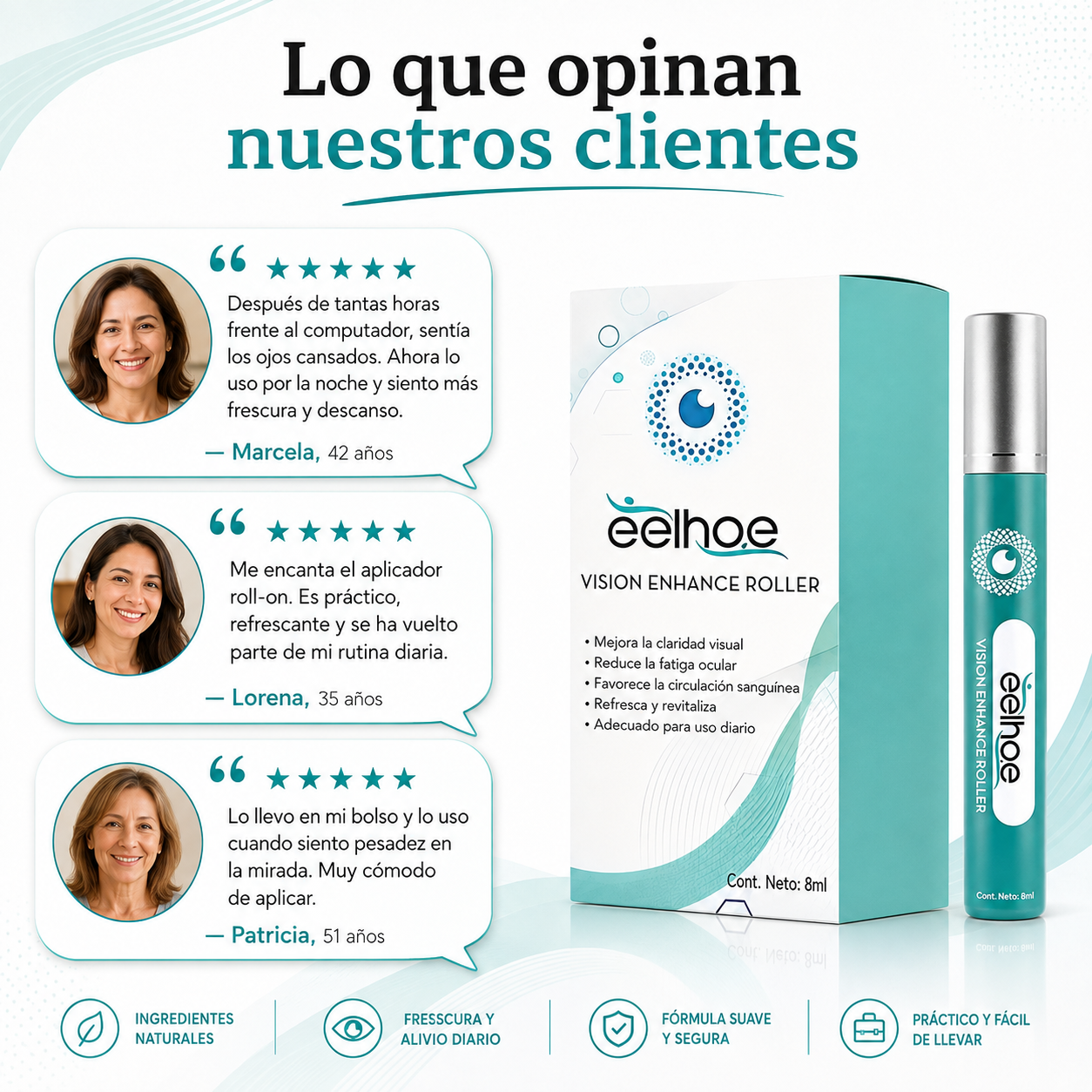 Vision Enhance Roller – Alivio para Ojos Cansados