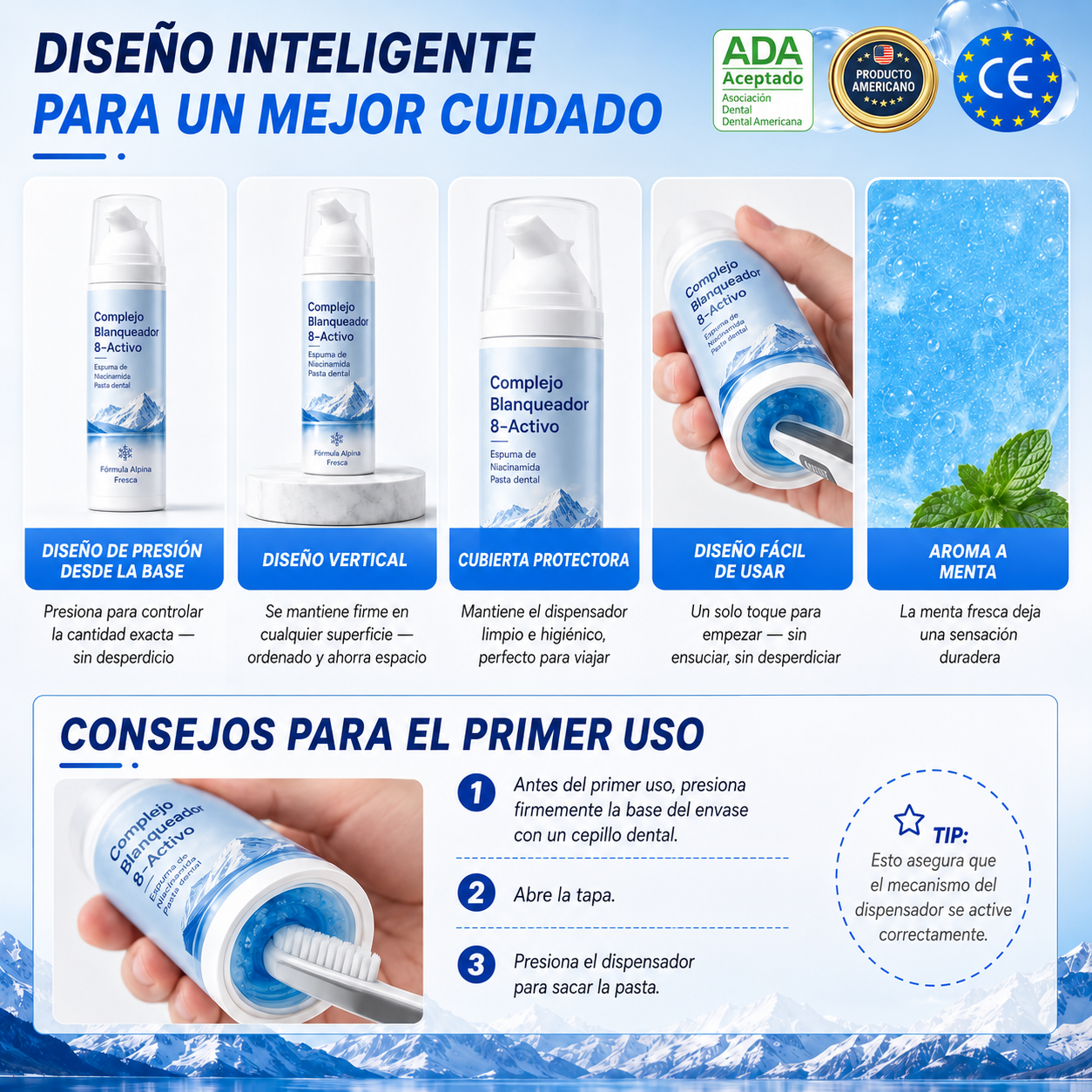 DentGlow™ – Espuma Dental Iluminadora