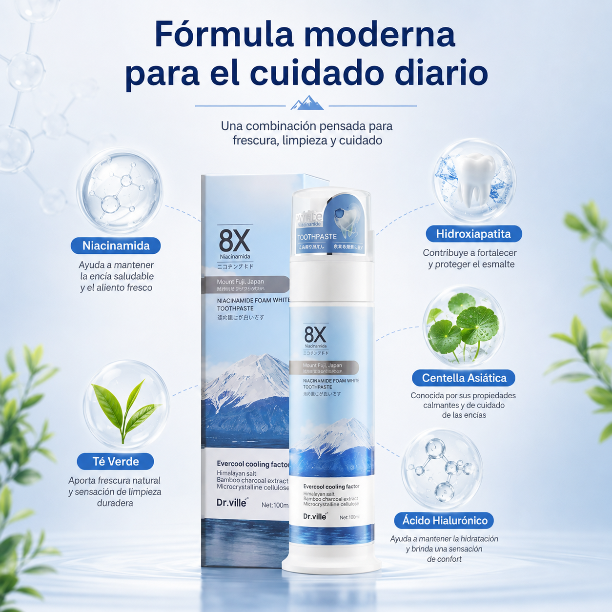DentGlow™ – Espuma Dental Iluminadora
