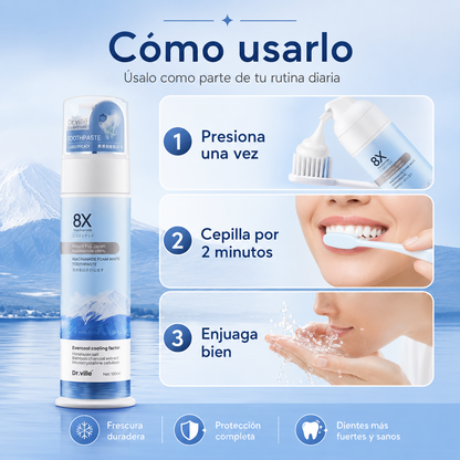 DentGlow™ – Espuma Dental Iluminadora