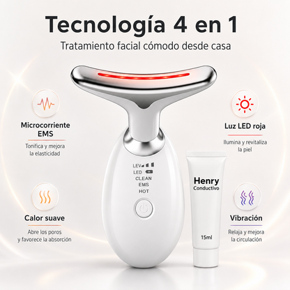 LumiLift™ – Dispositivo Facial 4 en 1