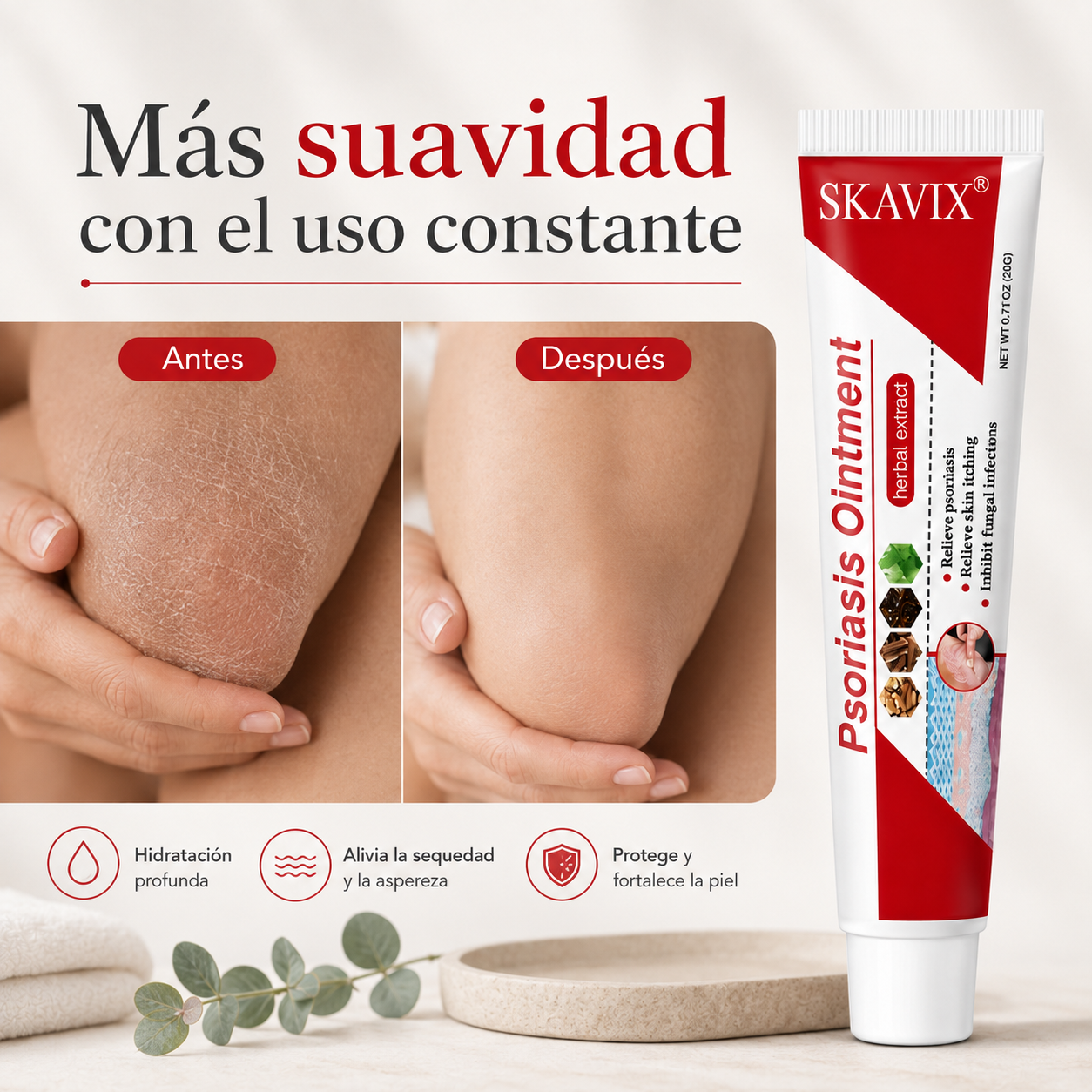 DermaVix™ – Bálsamo Reparador para Piel Seca y Áspera.