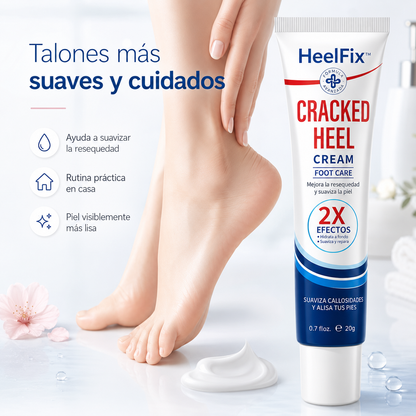 HeelFix™ – Crema Intensiva para Talones Secos y Ásperos