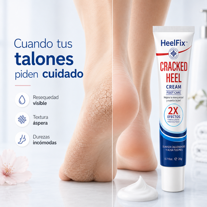 HeelFix™ – Crema Intensiva para Talones Secos y Ásperos