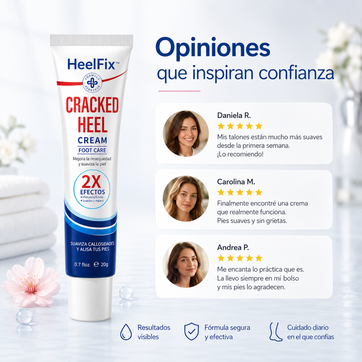 HeelFix™ – Crema Intensiva para Talones Secos y Ásperos