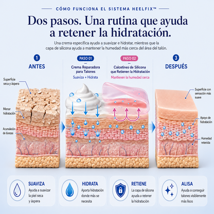 HeelFix™ – Crema Intensiva para Talones Secos y Ásperos
