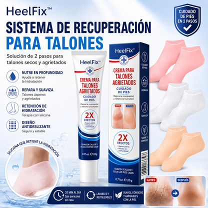 HeelFix™ – Crema Intensiva para Talones Secos y Ásperos