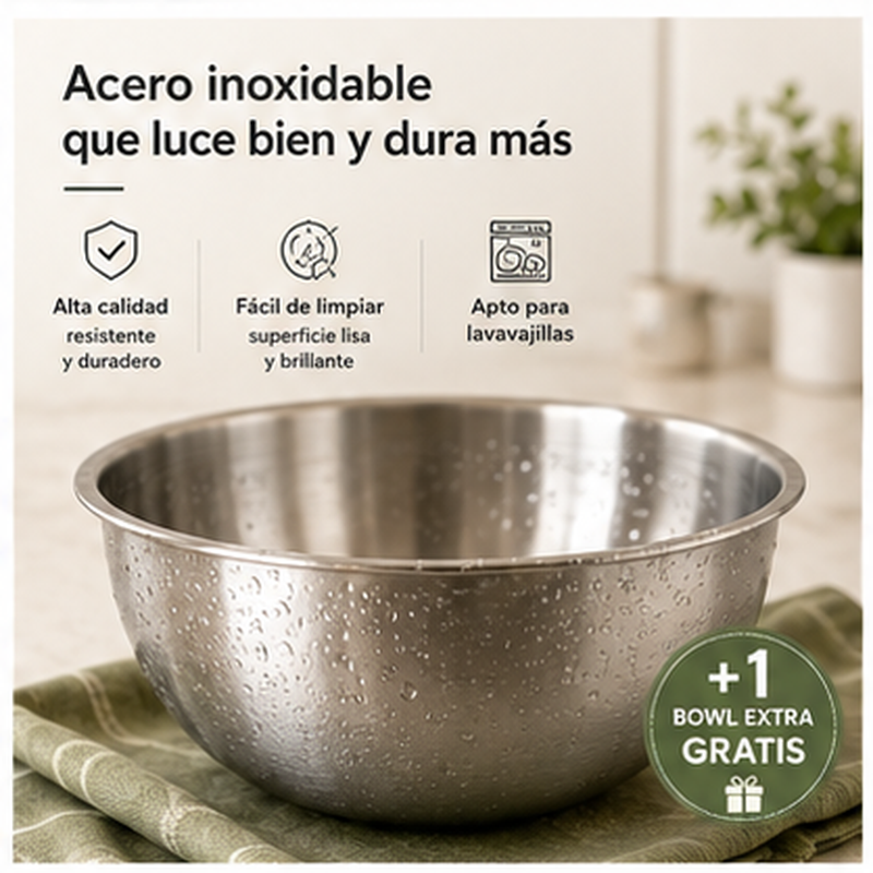 NestBowl™ - Set de Cocina 5 en 1