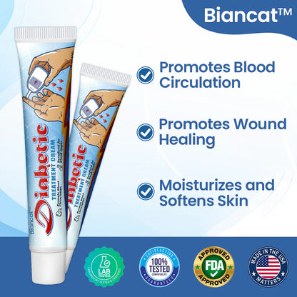 Crema para el tratamiento de la diabetes Biancat®  - Aprobada por la Academia Estadounidense de Dermatología (AAD) Precio regular
