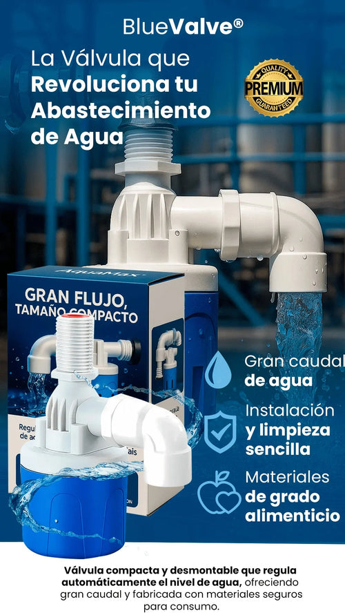 Valvula de flotacion automatica ✅ 🏠